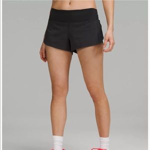 LuluLemon Speed Up Short (2.5 INCH) (BLACK AND WHITE- COLOR OUT OF STOCK)